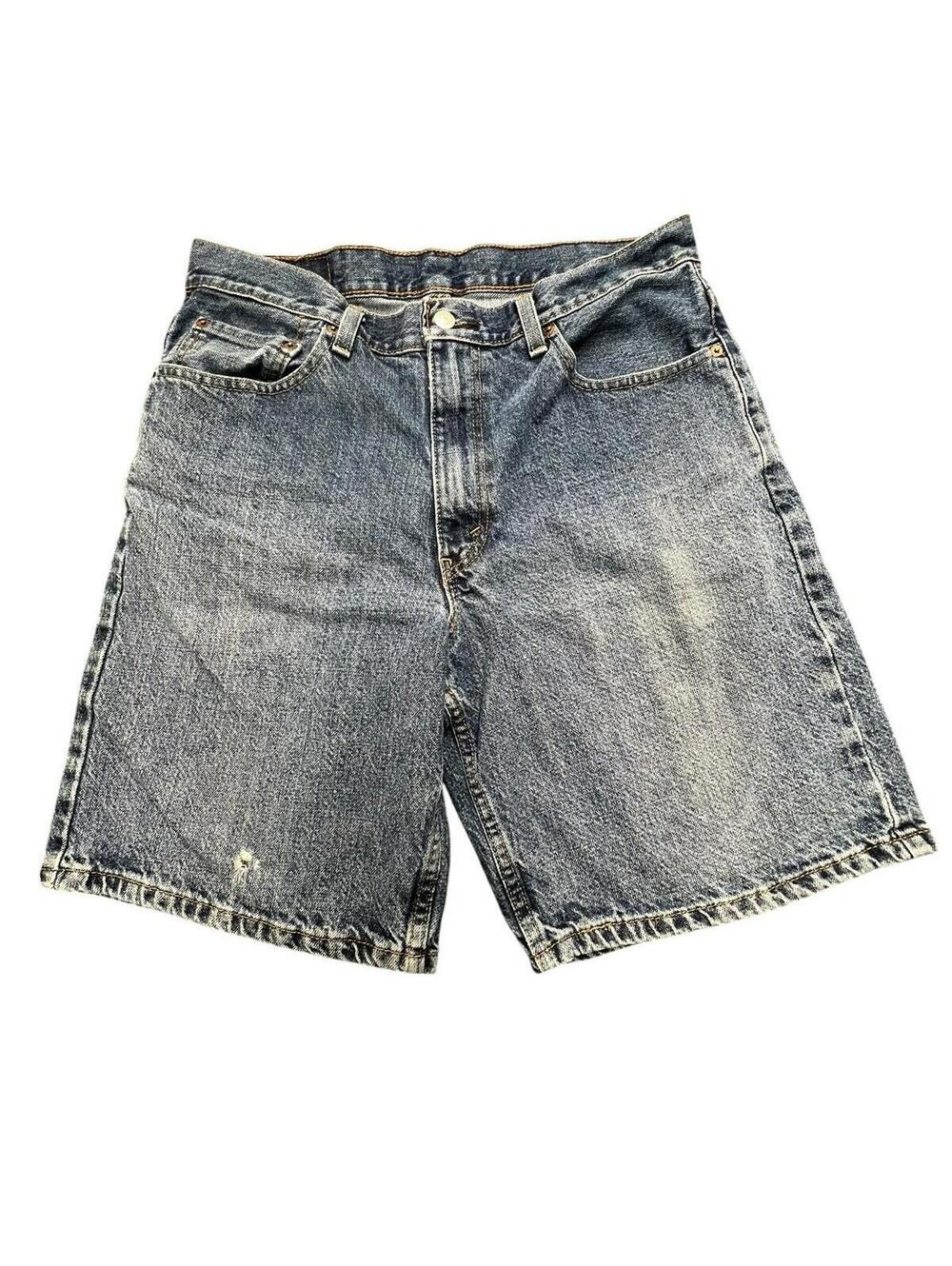 Vintage Levi’s 550 Jorts Men’s 34 Relaxed Fit Denim Jorts 90s Shorts